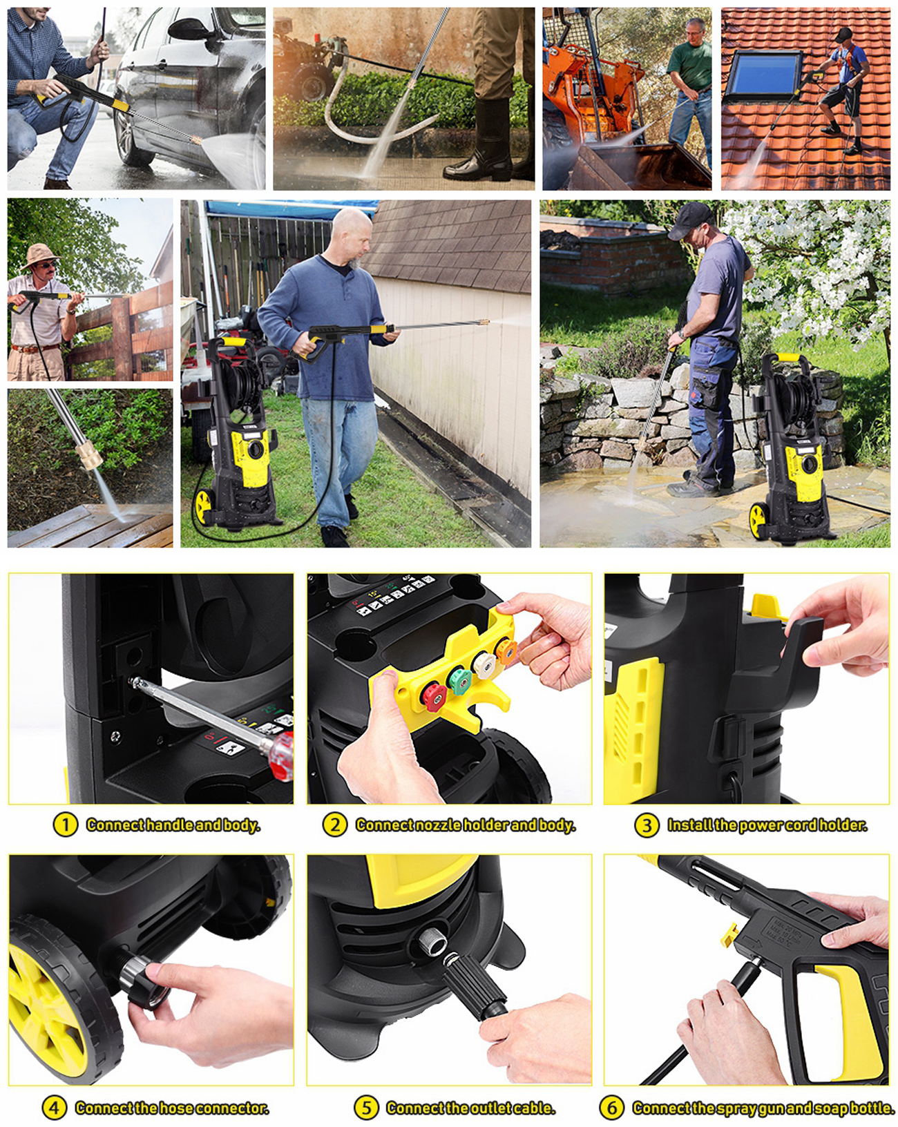 HOMEMAXS OG-Pressure Washers